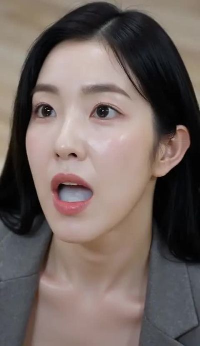 Irene - cum on face