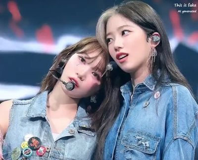 Chaewon & Kazuha - Kissing