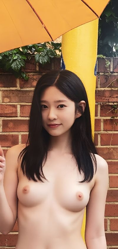 Minju - shows tits