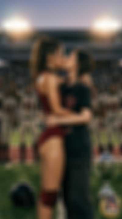 kissing