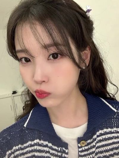 IU - cum on face