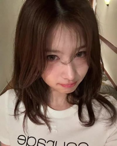 Sana - cum on face