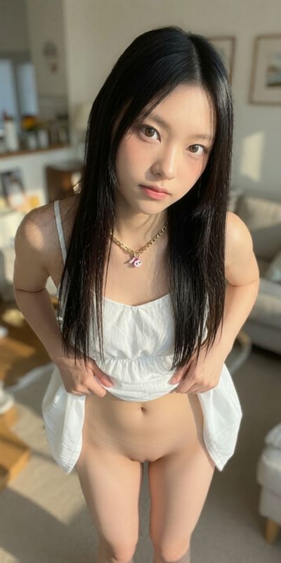 Haerin - shaved pussy