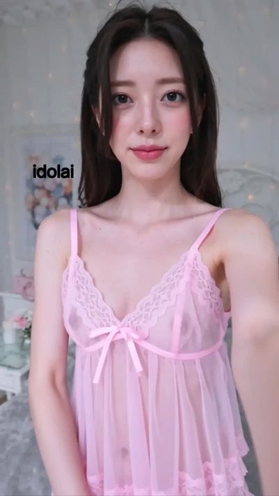 Yuna - shows tits