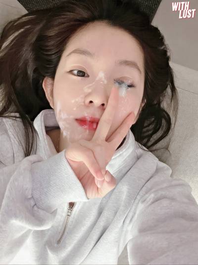 Irene - cum on face
